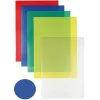 Confezione 100 copertine in polipropilene opaco ad altissimo spessore per rilegature blu