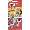 Confezione 3 correttori a nastro riscrivibile Pritt Mini Roller