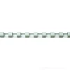 Confezione 100 dorsi plastici 6 mm bianco
