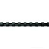 Confezione 100 dorsi plastici 12 mm nero