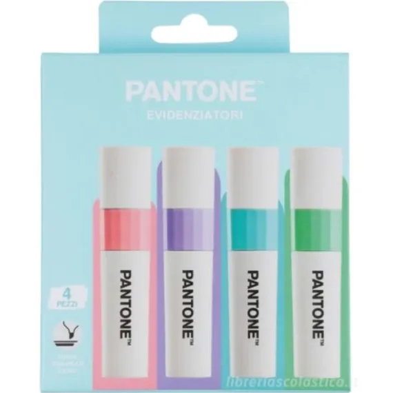 Confezione 4 evidenziatori Pantone (PT 84015392)