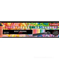 Confezione 23 evidenziatori Stabilo Boss Original Arty Deskset