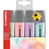 Confezione 4 evidenziatori Stabilo Boss Original Pastel (colori assortiti)