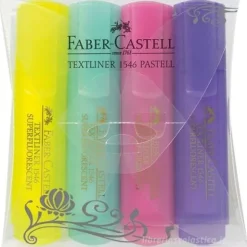 Confezione 4 evidenziatori Textliner 46 pastel