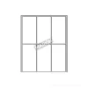 Confezione 10 fogli da 6 etichette autoadesive 73x37mm carta bianca Markin