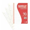 Confezione 40 fogli ricambio rinforzati A5 BandUp 90 gr. a righe 1R