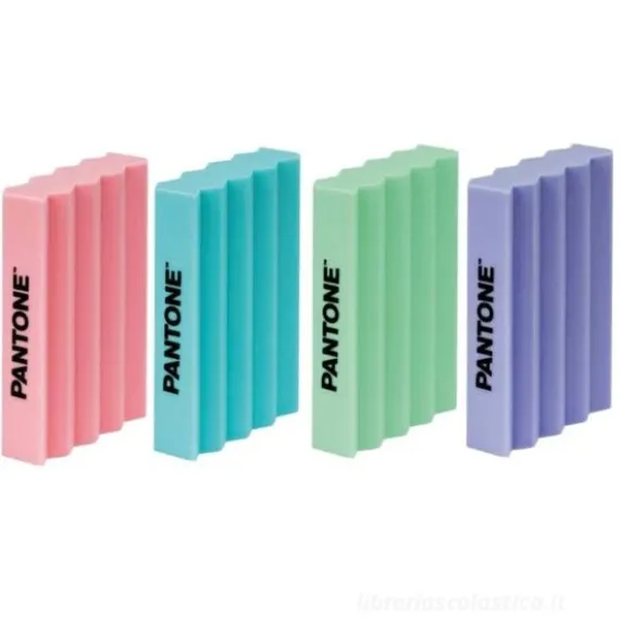 Confezione 2 gomme per cancellare Pantone (colori assortiti)