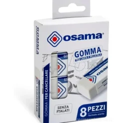 Confezione 8 gomme per cancellare Osama(OW 062841)