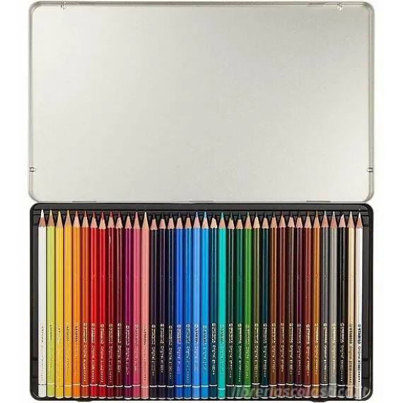 Confezione in metallo 38 matite colorate Original Arty