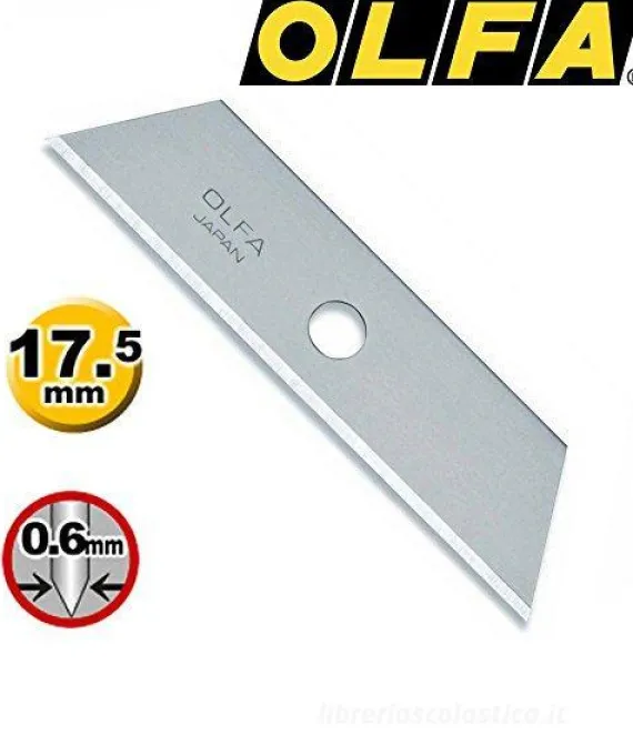 Confezione 5 lame di ricambio per cutter SK-4