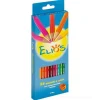 Confezione 24 matite colorate Elios con temperamatite