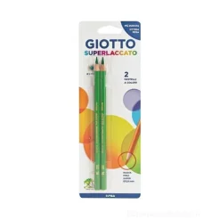 Confezione 2 matite colorate Giotto Superlaccato
