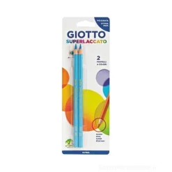 Confezione 2 matite colorate Giotto Superlaccato