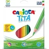 Confezione 24 matite colorate Tita
