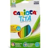 Confezione 18 matite colorate Tita
