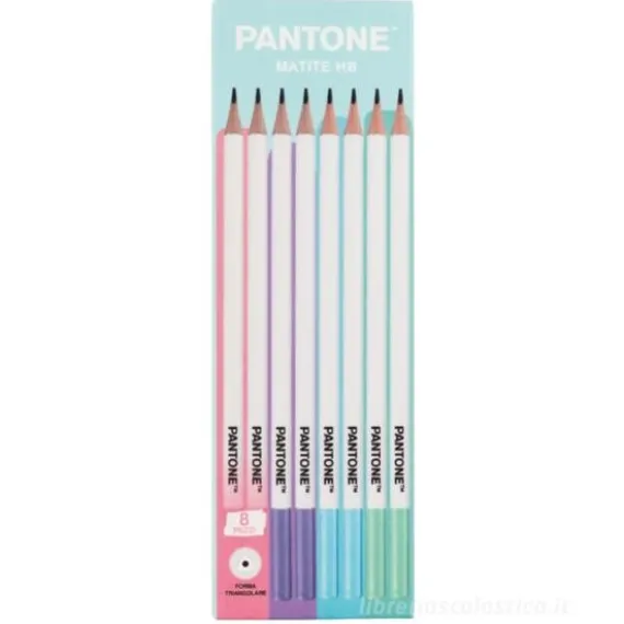 Confezione 8 matite in grafite Pantone (P84015552)
