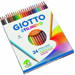 Confezione 24 pastelli Giotto Stilnovo (F256600)