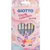 Confezione 8 pennarelli Giotto Candy Glitter (F428500)