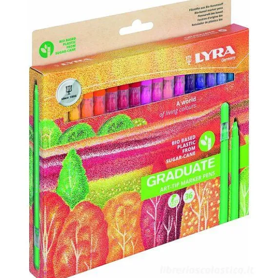 Confezione 36 pennarelli Graduate Art-Tip