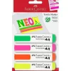 Confezione 4 pennarelli marcatori per tessuti colori fluo