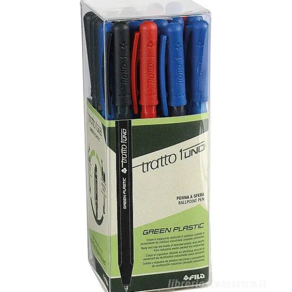 Confezione 24 penne a sfera Tratto 1 Green