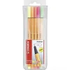 Confezione 5 penne colorate Fineliner Point 88 Neon