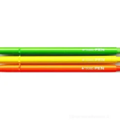 Confezione 3 penne Tratto Pen Fluo colorate