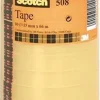 Confezione 10 rotoli nastro adesivo Scotch trasparente 15mm x 66 metri