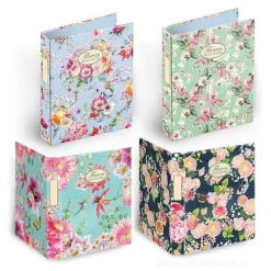 Copertina ad anelli formato A4 Flowers Nature (colori assortiti)