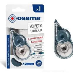 Correttore a nastro Urban antiscivolo con impugnatura gommata 20m assortito (OW 84040363)