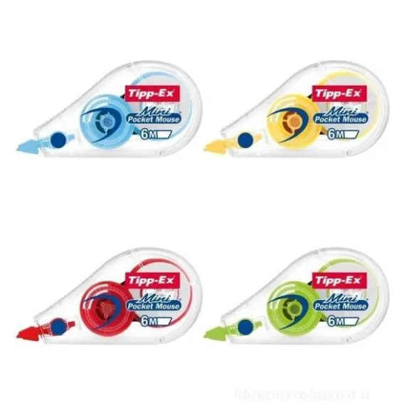 Correttore Tipp-Ex Mini Pocket Mouse Assortito