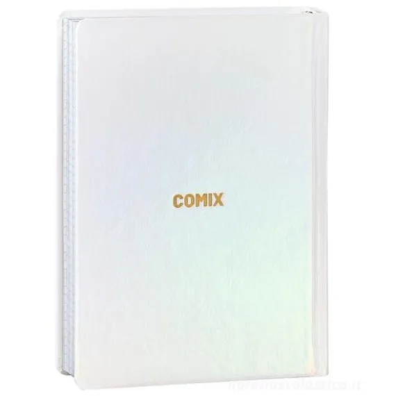 Diario Agenda Comix 16 mesi Mini Holo White - Diario scolastico 2026-2027