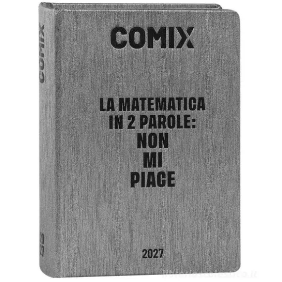 Diario Agenda Comix 16 mesi Mini Gear Black - Diario scolastico 2026-2027
