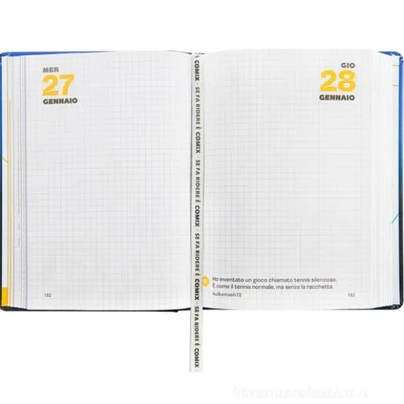 Diario Agenda Comix 16 mesi Mini Nuanced BB - Diario scolastico 2026-2027