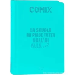 Diario Agenda Comix 16 mesi StandardTurchese - Diario scolastico 2026-2027