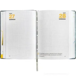 Diario Agenda Comix 16 mesi Standard Gear Black - Diario scolastico 2026-2027