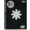 Diario agenda Luxury ME My Evolution 2021-2022 16 mesi. Nero argento (simbolo asterisco)