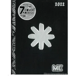 Diario agenda Luxury ME My Evolution 2021-2022 16 mesi. Nero argento (simbolo asterisco)