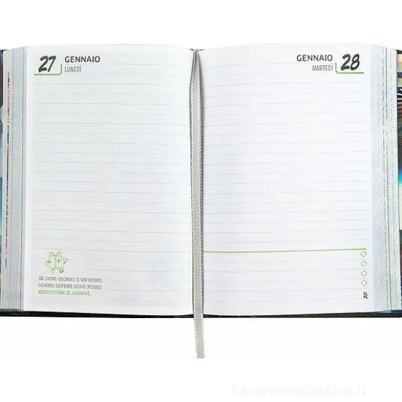 Diario agenda Luxury ME My Evolution 2024-2025 16 mesi. Hashtag