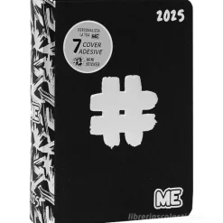 Diario agenda Luxury ME My Evolution 2024-2025 16 mesi. Hashtag