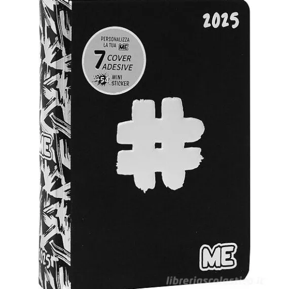 Diario agenda Luxury ME My Evolution 2024-2025 16 mesi. Hashtag