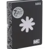 Diario agenda Luxury ME My Evolution 2022-2023 16 mesi. Nero argento (simbolo asterisco)