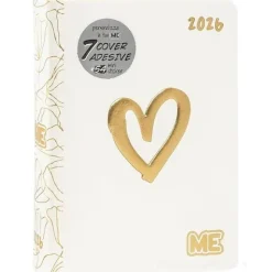 Diario agenda Luxury ME My Evolution 2025-2026 16 mesi. Love