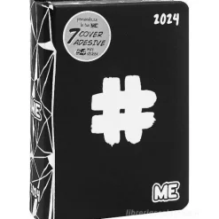 Diario agenda ME My Evolution 2023-2024 16 mesi. Hashtag