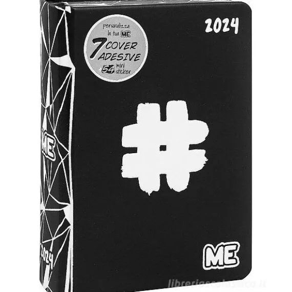Diario agenda ME My Evolution 2023-2024 16 mesi. Hashtag