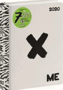 Diario agenda ME My Evolution 2019-2020 16 mesi. Bianco (simbolo x)