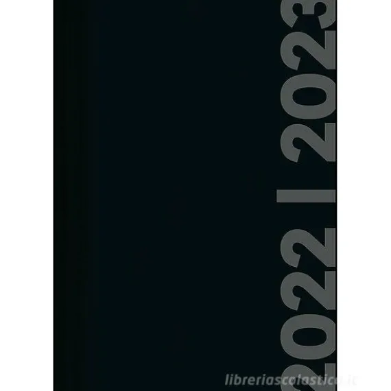 Diario agenda 12 mesi giornaliera 2022-2023 Collegetimer Pocket day by day Black Label