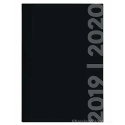 Diario agenda 16 mesi giornaliera 2019-2020 Collegetimer A5 Black Label