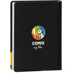 Diario Agenda 16 mesi Medium Scomix Black - Diario scolastico 2026-2027