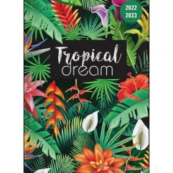 Diario agenda 17 mesi settimanale 2022-2023 Collegetimer Tropical Dream A5